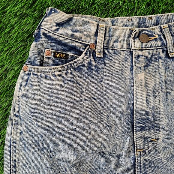 Vintage 80s LEE Riders Jeans Womens 00 24x29 Union TALON USA - Picture 15 of 16